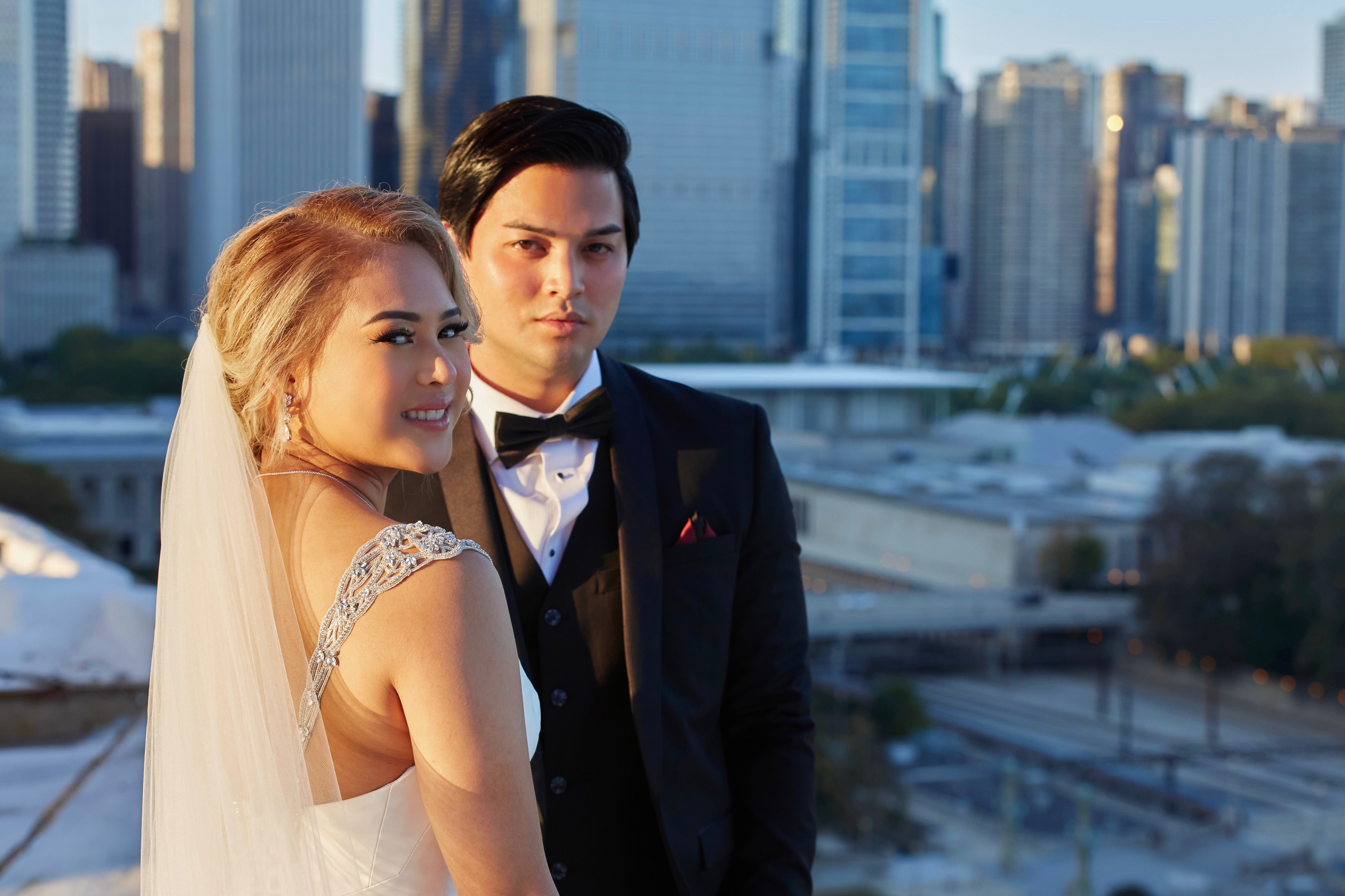Bride and groom